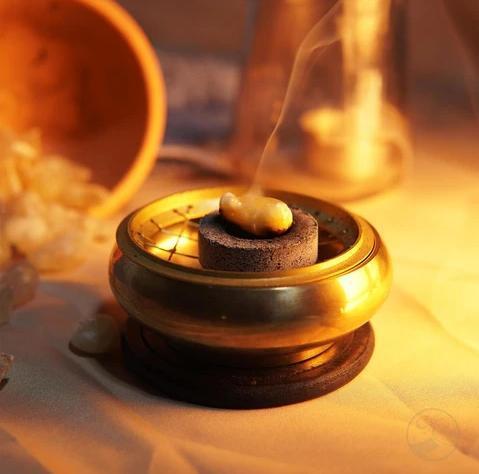 【療癒綠洲AMIN】圓滿銅香爐(印度手工打造) 水晶,礦石,晶礦,水晶手鐲,手鐲,水晶手串,手串,脈輪,磁場,療癒,淨化,紫水晶,粉晶,櫻花瑪瑙,草莓晶