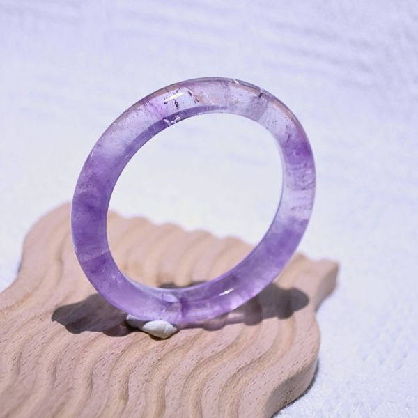 智慧之石│紫水晶│手鐲-50.6mm 紫水晶手鐲,紫水晶手環,天然紫水晶,水晶手鐲,能量手鐲,智慧之石,療癒水晶,靜心飾品,原礦水晶,歐洛菈,水晶能量