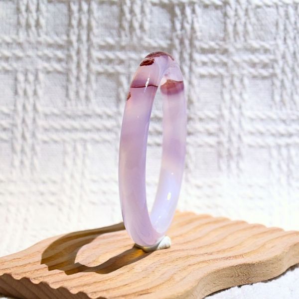 魅力展現│紫玉髓手鐲│圓骨鐲-58.5mm 紫玉髓手鐲功效, 紫玉髓手鐲能量, 紫玉髓手鐲代表, 紫玉髓與紫水晶差別, 紫玉髓手鐲象徵, 紫玉髓手鐲寓意, 紫玉髓手鐲推薦