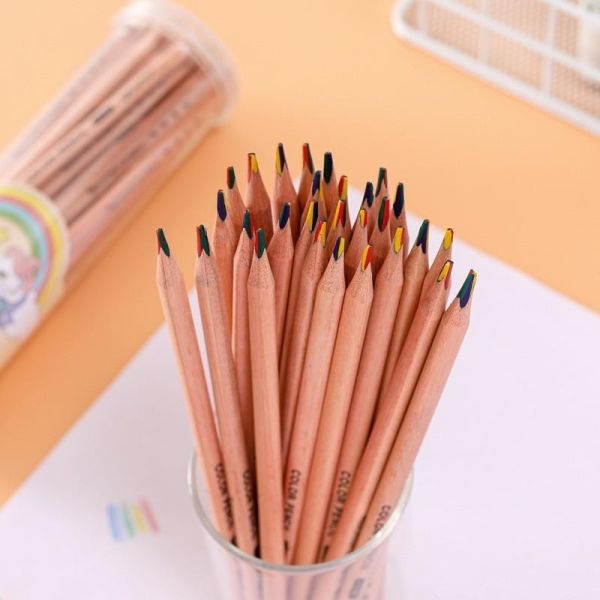 四色彩虹鉛筆(一組30支) 