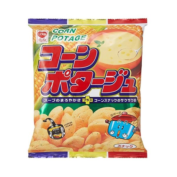 Riska玉米濃湯風味玉米脆餅(一組5包) 