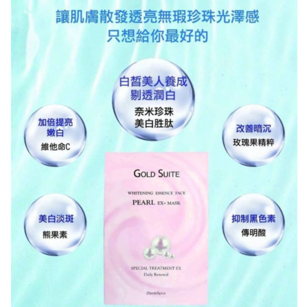 高導水漾玉容面膜組(一組6盒) 