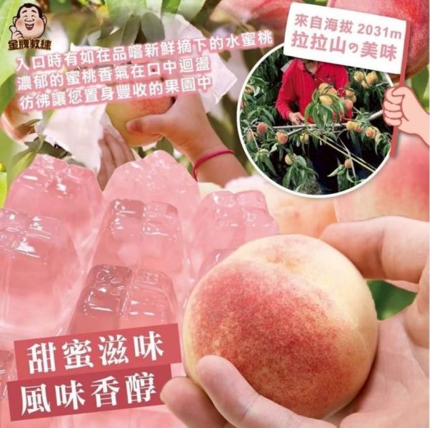 台灣在地果農水果果凍(一組4包) 