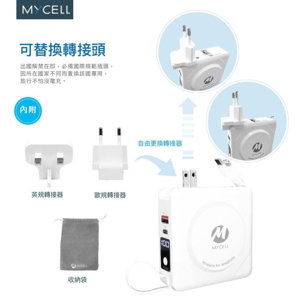 Zues Pro多功用無線行動電源 