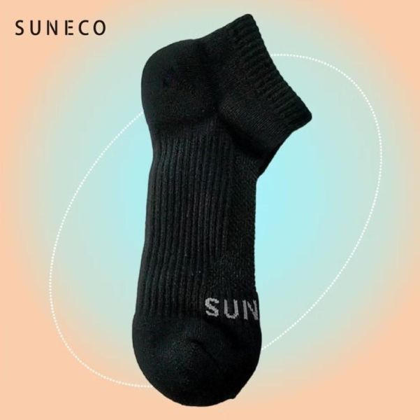 SUNECO專利鉐墨梅超能振復健襪-短襪(一組6雙) 