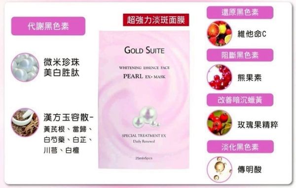 高導水漾玉容面膜組(一組6盒) 