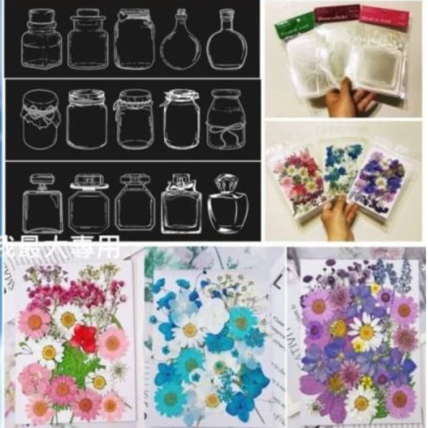 乾燥花書籤DIY套裝組 