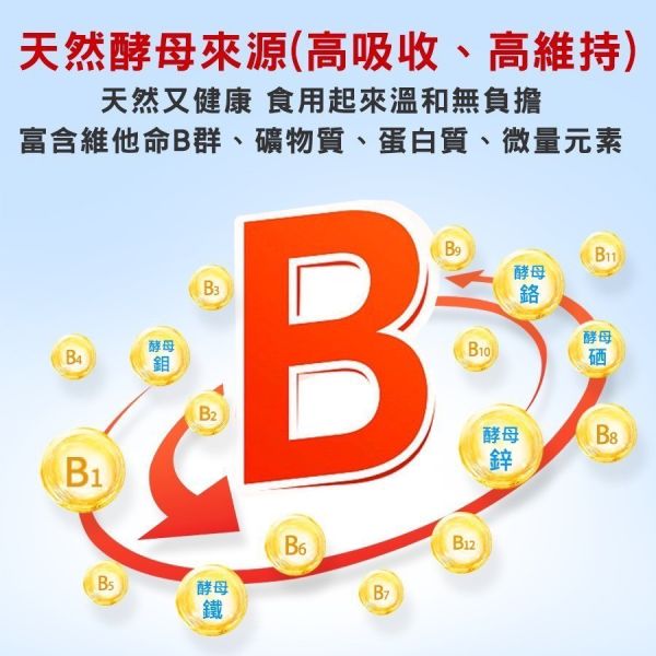 HB華寶生醫-緩釋綜合酵母維他命B群(一組4包) 