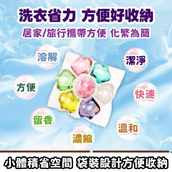 7in1濃縮洗衣膠囊(一組6包) 