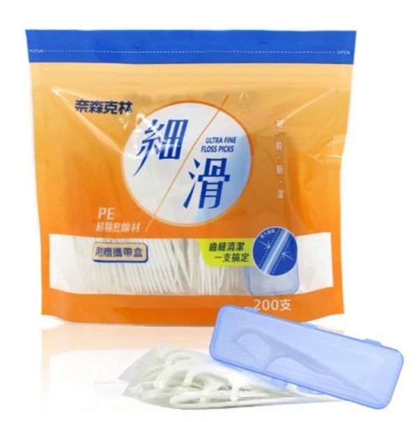 奈森克林細滑牙線棒(一組4包) 