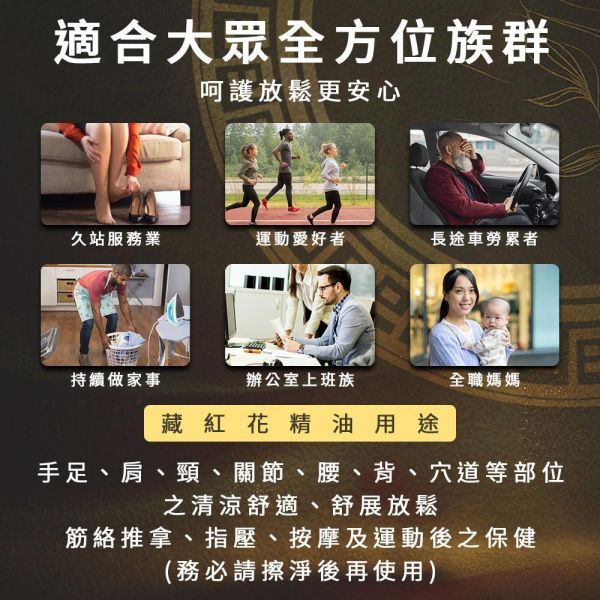 【寶芝林】藏紅花遠紅外線草本涼感精油(一組2瓶) 