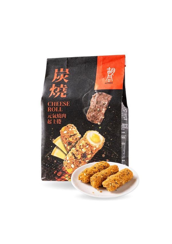 獨家價-胡同-元氣燒肉風味肉鬆起士捲(一組4包) 