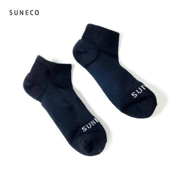 SUNECO專利鉐墨梅超能振復健襪-短襪(一組6雙) 