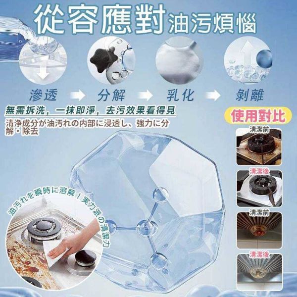 昕昕熊廚房油污去除劑(一組4入) 