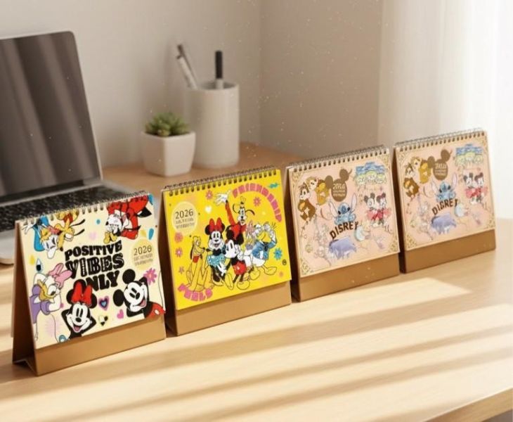 迪士尼三角桌曆(一組2本) 