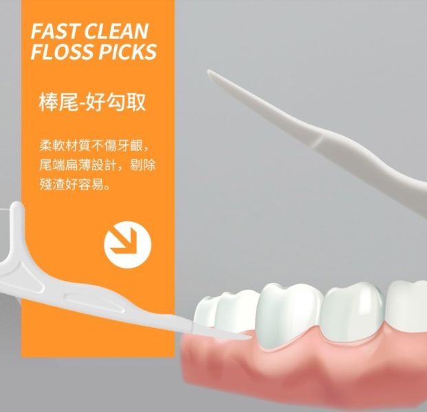 奈森克林細滑牙線棒(一組4包) 