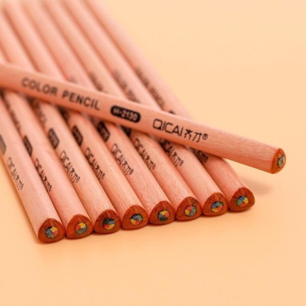 四色彩虹鉛筆(一組30支) 