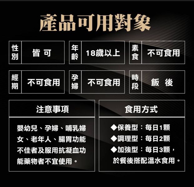 頂級黃金黑瑪卡(一組2盒) 