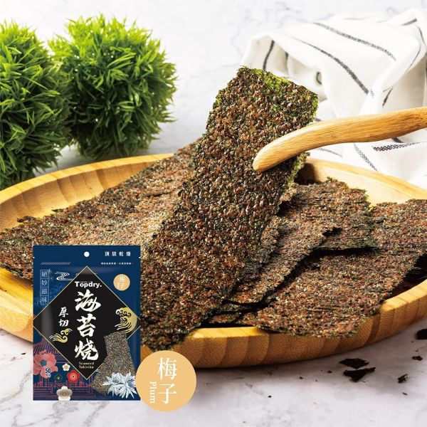 厚切海苔燒-梅子口味(一組4包) 