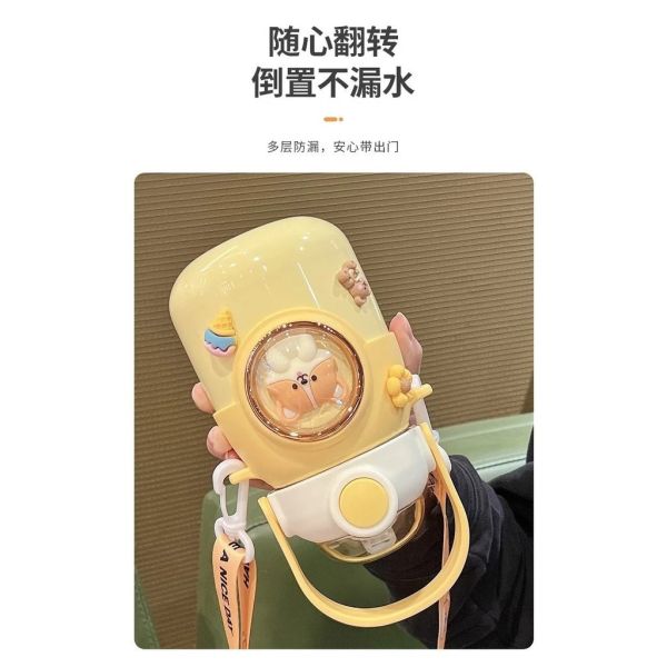 兒童太空艙貓咪粉水壺(一組2入) 