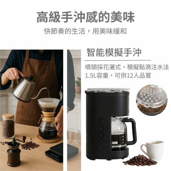 Bodum美式濾滴咖啡機 