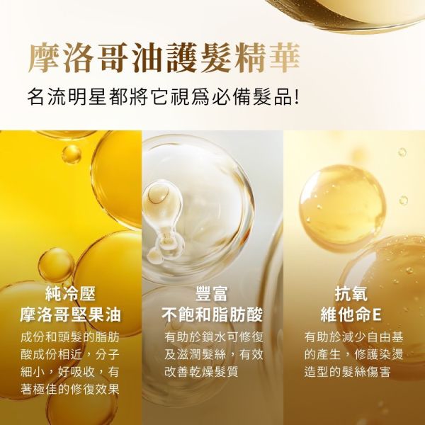 華寶生醫-瞬效修護摩洛哥香水護髮油(一組2瓶) 