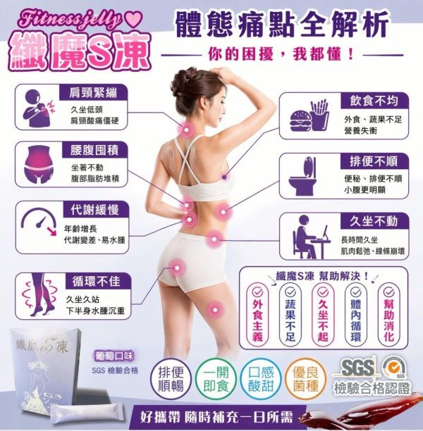維憶生技纖魔S凍(一組3盒) 