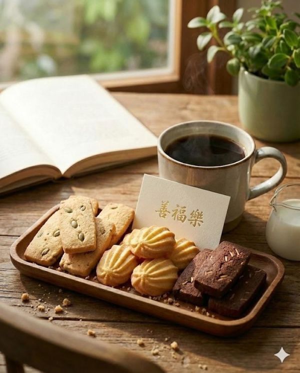 善福樂-NG厚燒手工餅乾減糖版(一組5包) 