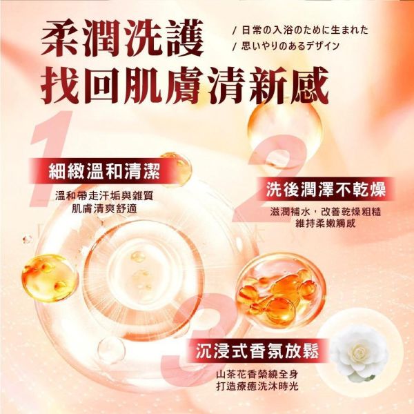 【安德森 保羅】山茶花奢養洗沐套盒 