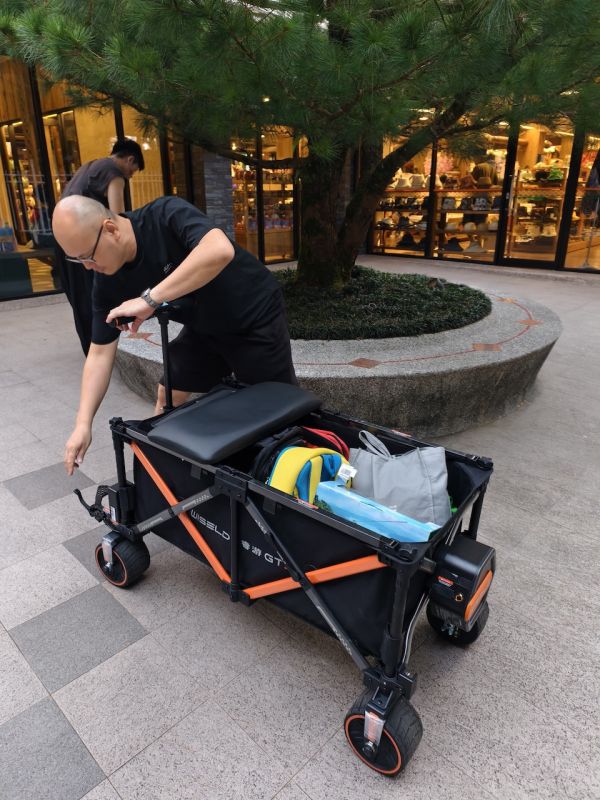 GT3PRO 電動露營拖車,電動露營手推車,電動推車