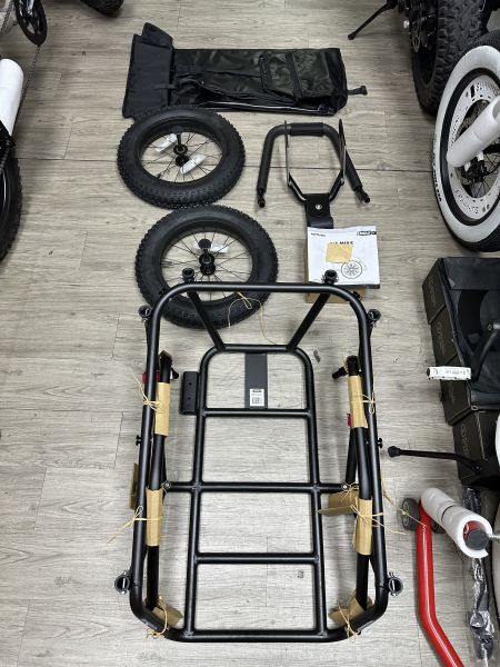Earth+Kin聯名拖車 super73聯名款,super73配件,電輔車拖車,露營的好推車,Unimoke拖車,super73維修