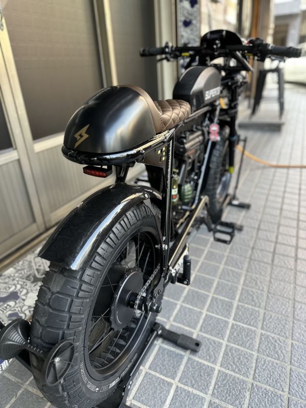 cafe racer單人座墊 