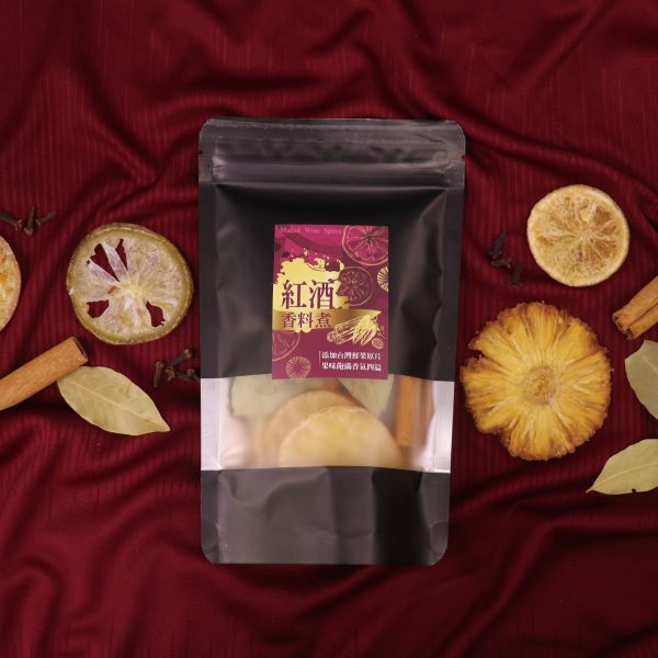 紅酒香料煮 熱紅酒,紅酒,香料,台灣水果原片,交換禮物,耶誕節,肉桂,肉豆蔻,露營