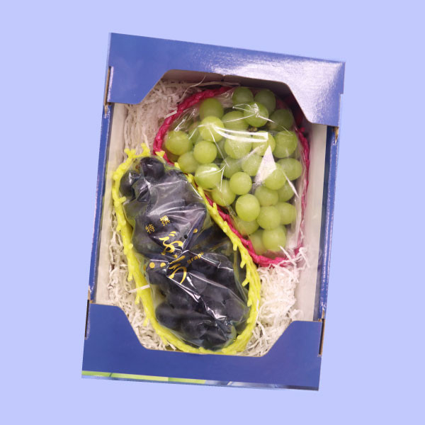 戀戀雙色葡萄禮盒 麝香葡萄,台灣麝香葡萄,麝香葡萄,巨峰葡萄,友善環境栽種,高級水果禮盒