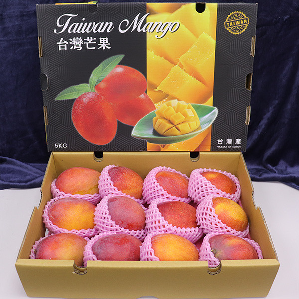 屏東枋山愛文芒果禮盒 水果,當季水果,愛文芒果,枋山,外銷規格,產銷履歷,在欉紅,友善環境,草生栽培