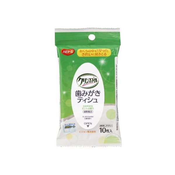 日本Pigeon Tahira口腔護理濕紙巾(清爽型)(10抽) 