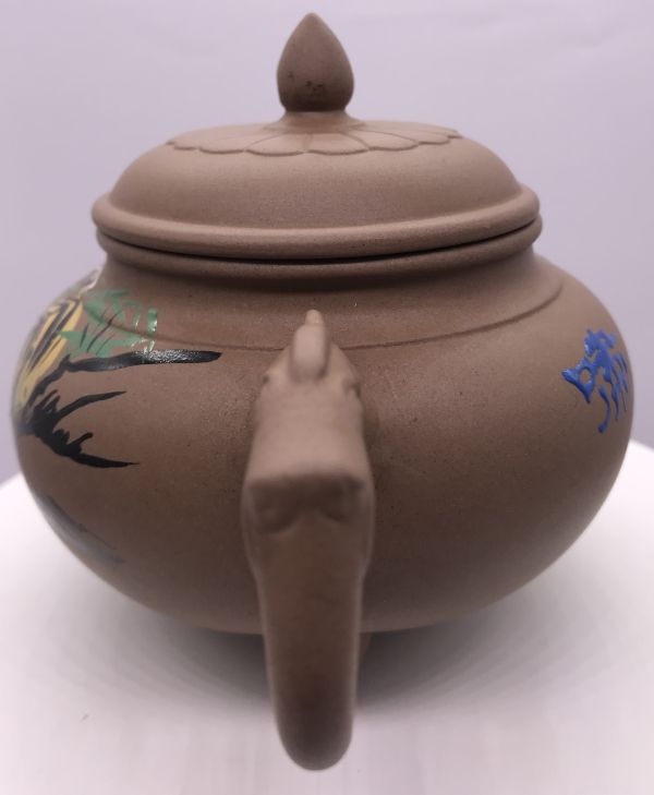 1990年三腳鳳凰菊鼎壺 