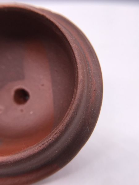 1970年代早期四杯標準壺(內紫外紅) 