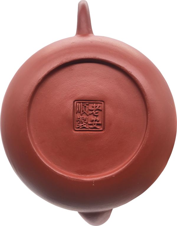 1960年代老汕頭壺(作者:老安順)(2次朱泥) 