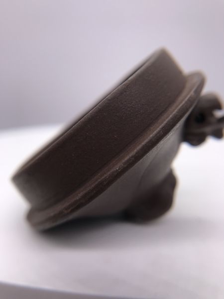 1980年魚化龍(紫砂)茶壺(作者:蔣勤華) 