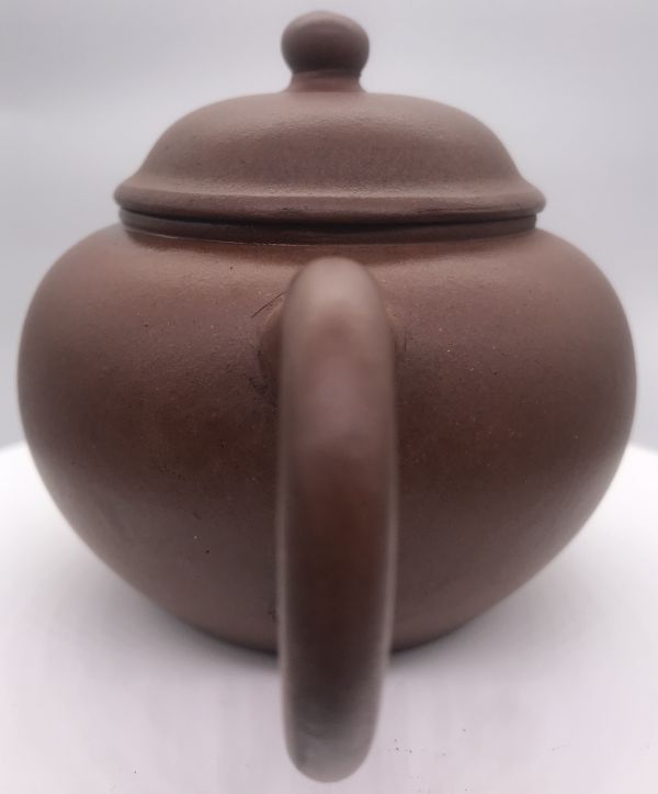 1980年鴿嘴茶壺(外紫內柚) 