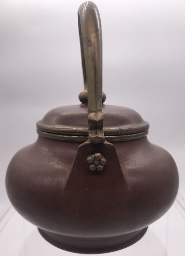 清末140年紫砂水磨茶壺(作者:貢局) 
