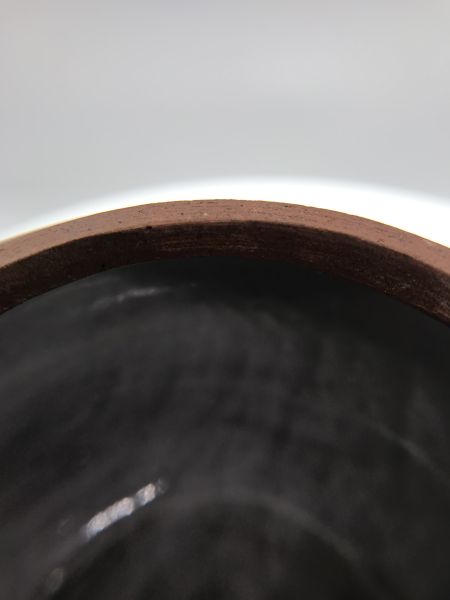 1980年鴿嘴茶壺(外紫內柚) 