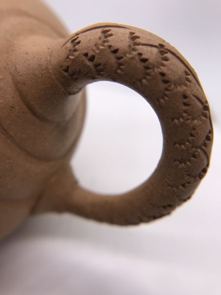 1980年魚化龍段泥茶壺 