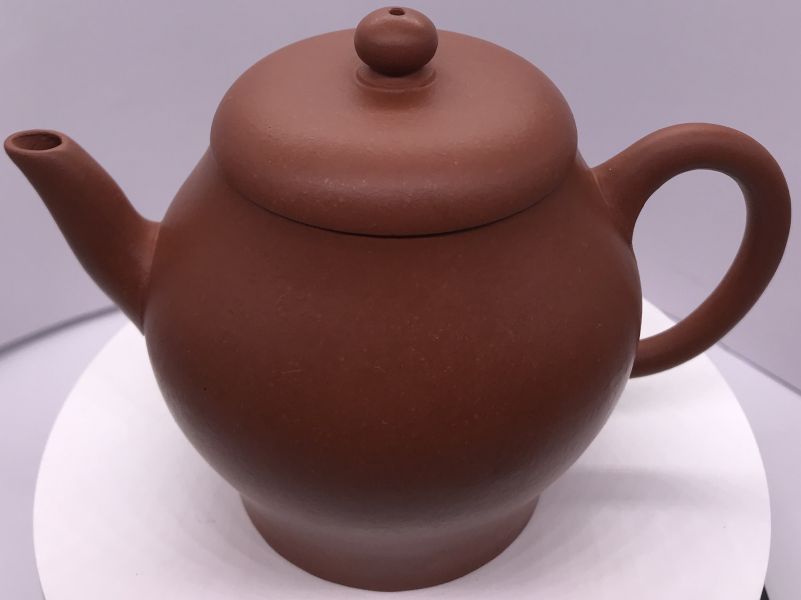 1990年代仿古(朱泥)甕型壺(名記) 