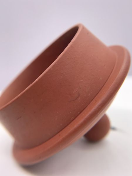 1990年盞圓神燈壺(朱泥) 