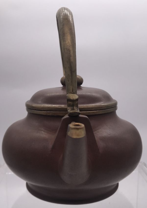 清末140年紫砂水磨茶壺(作者:貢局) 