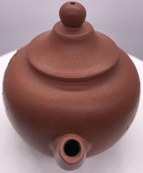 1995年仿古天球壺(朱泥)(作者:怡陶軒) 