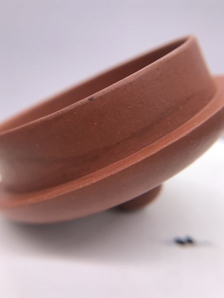 1990年代仿古(朱泥)甕型壺(名記) 