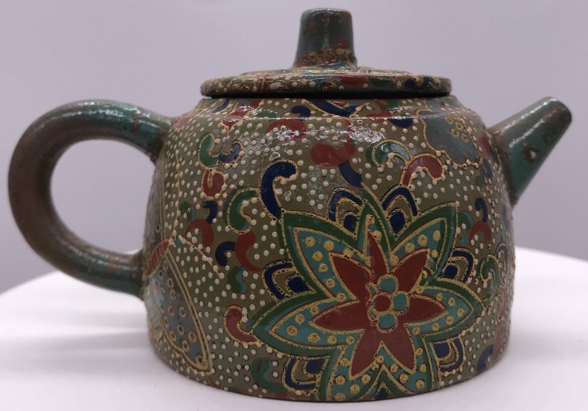 1990年扁平壺(作者:荊溪惠孟臣) 